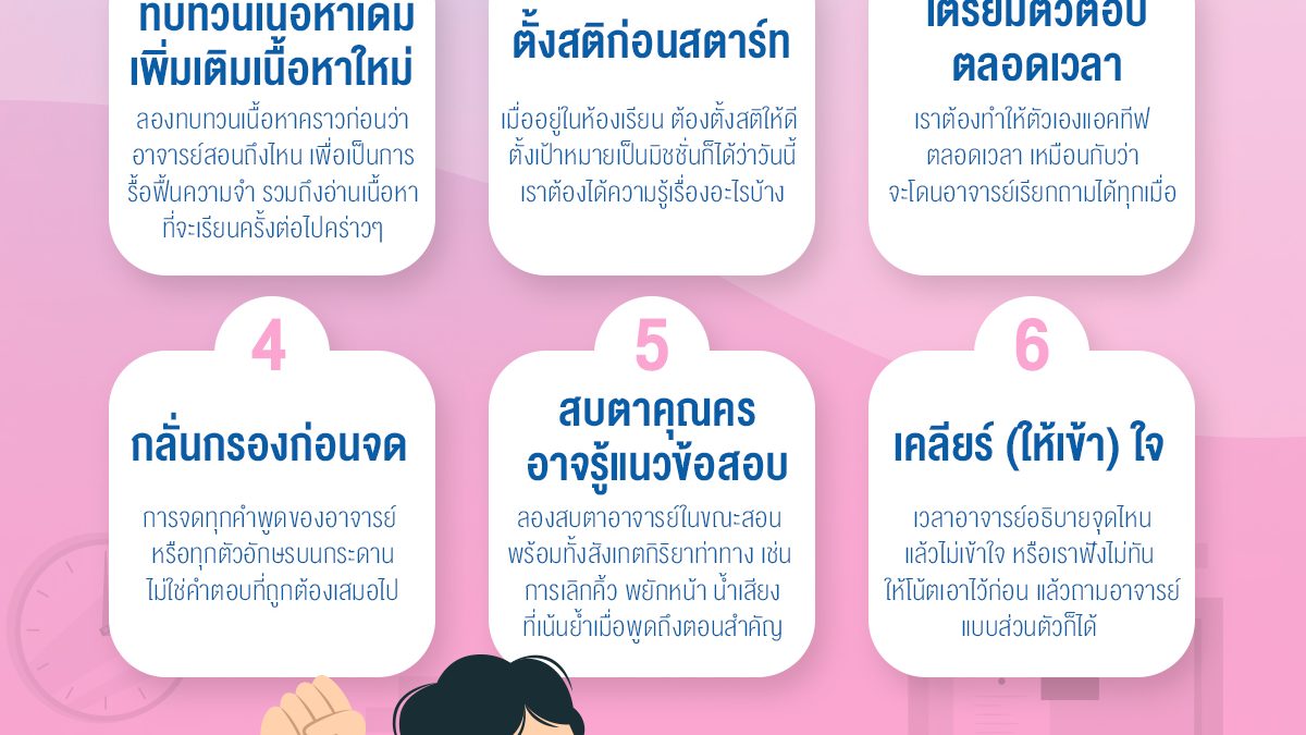 ทริคง่ายๆ เกี่ยวกับการฟังให้เกรดปังมาฝากทุกคน